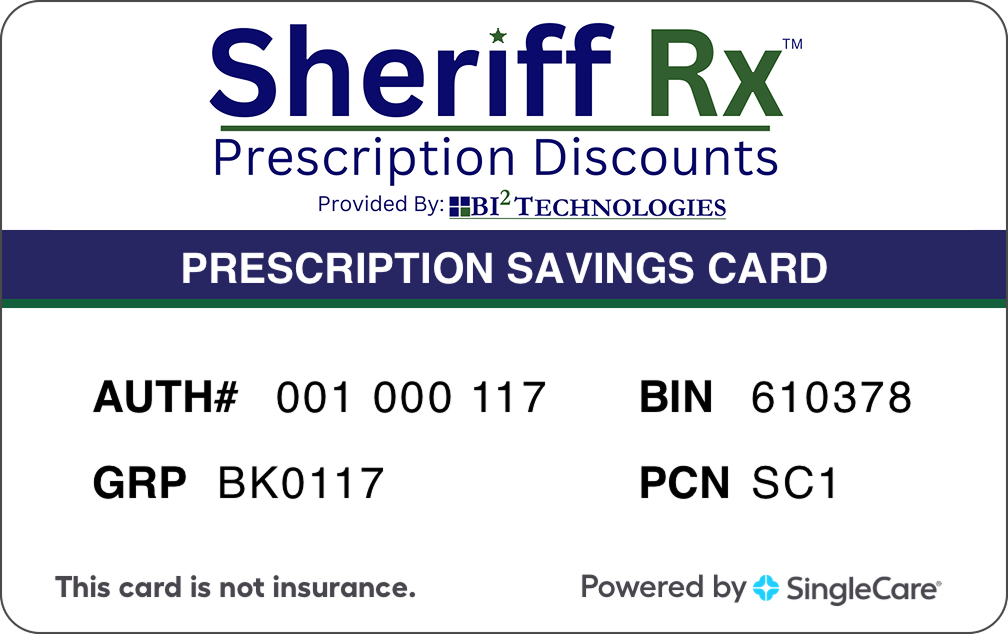 sherif rx savings card